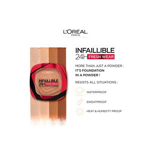 LOREAL PARİS  INFALBLE 24HFRESHWEAR PUDRA FONDÖTEN 120VANİLLA-