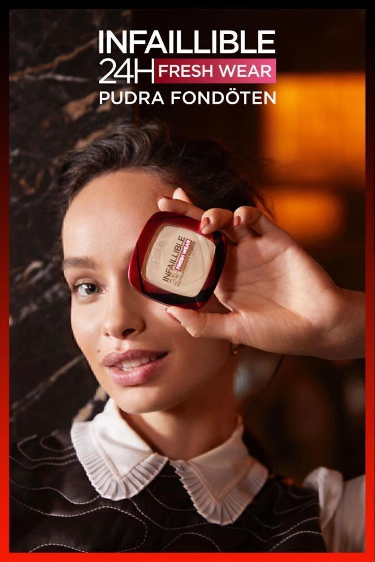 LOREAL PARİS  INFALBLE 24HFRESHWEAR PUDRA FONDÖTEN 120VANİLLA-