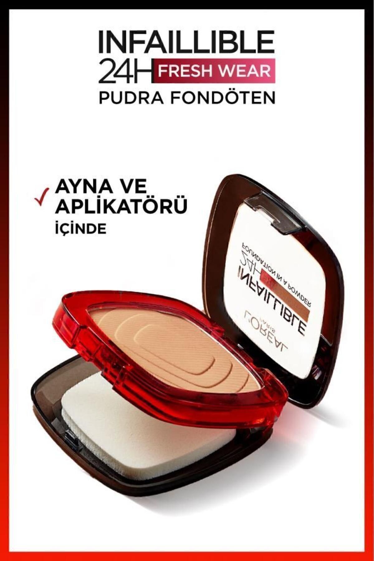 LOREAL PARİS  INFALBLE 24HFRESHWEAR PUDRA FONDÖTEN 120VANİLLA-
