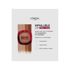 LOREAL PARİS INFALBLE 24HFRESHWEAR PUDRA FONDÖTEN 220 SAND-