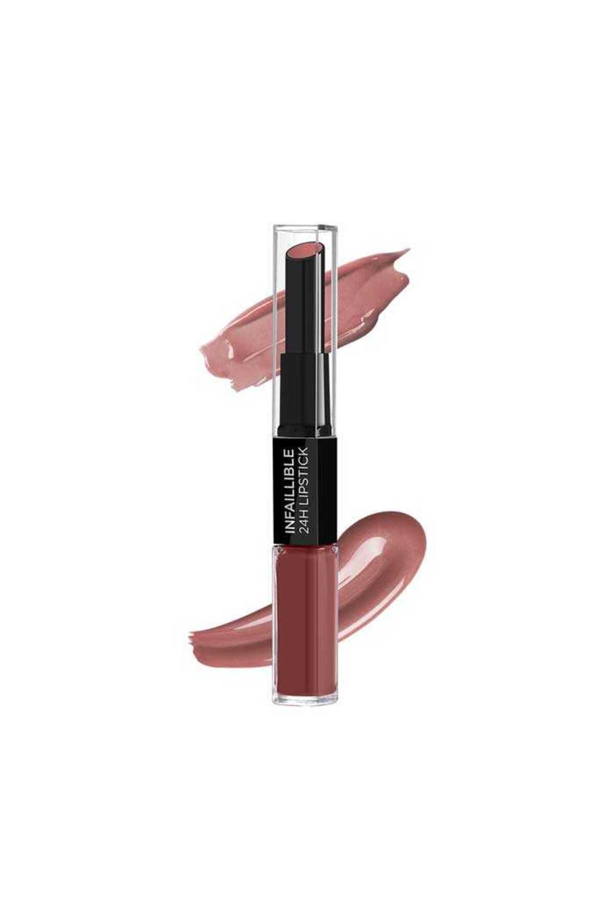 LOREAL PARİS INFAİLLABLE LİPSTCK 2 STEPS 802 FOREVER RUJ-
