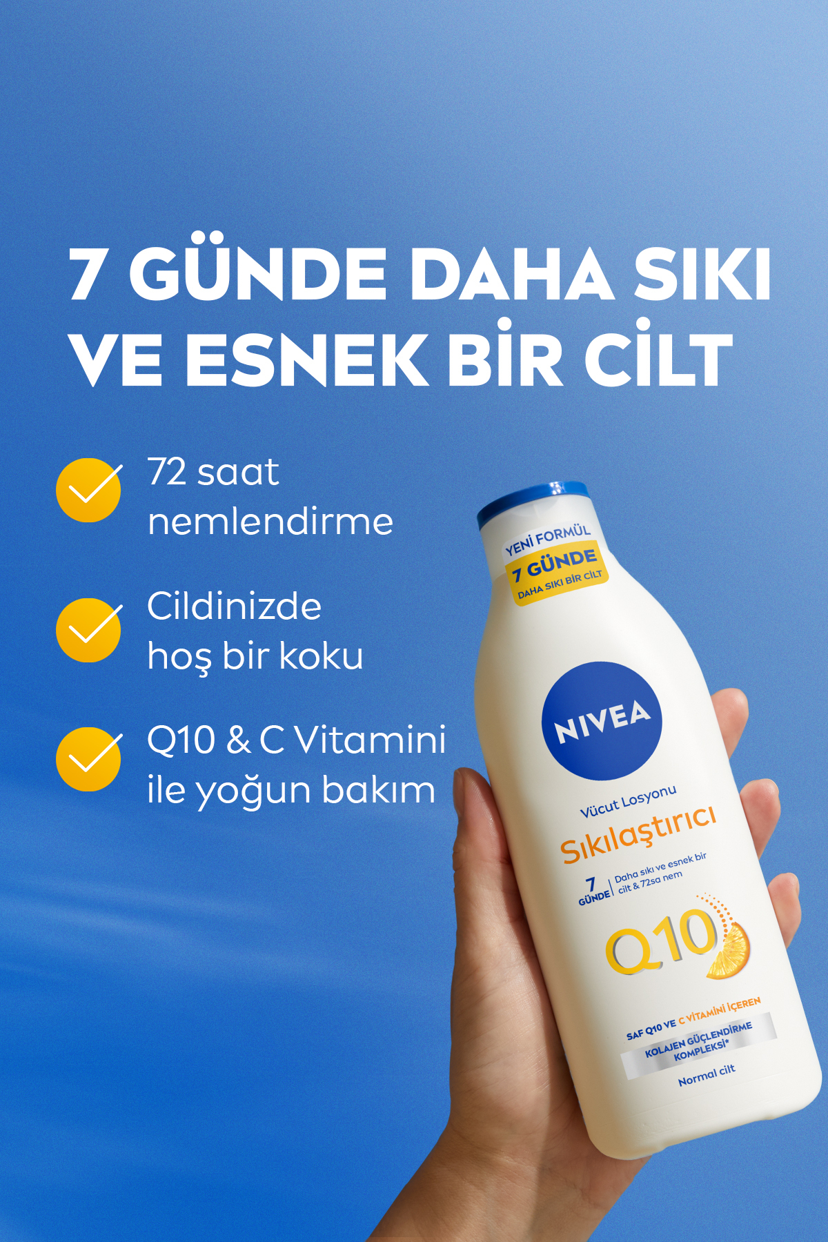 NİVEA Q10VİTAMİN CSIKILAŞTIRICI VÜCUT LOSYON 250ML-