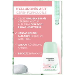 Garnier Mineral Hyaluronik Bakım Roll-on Deodorant-