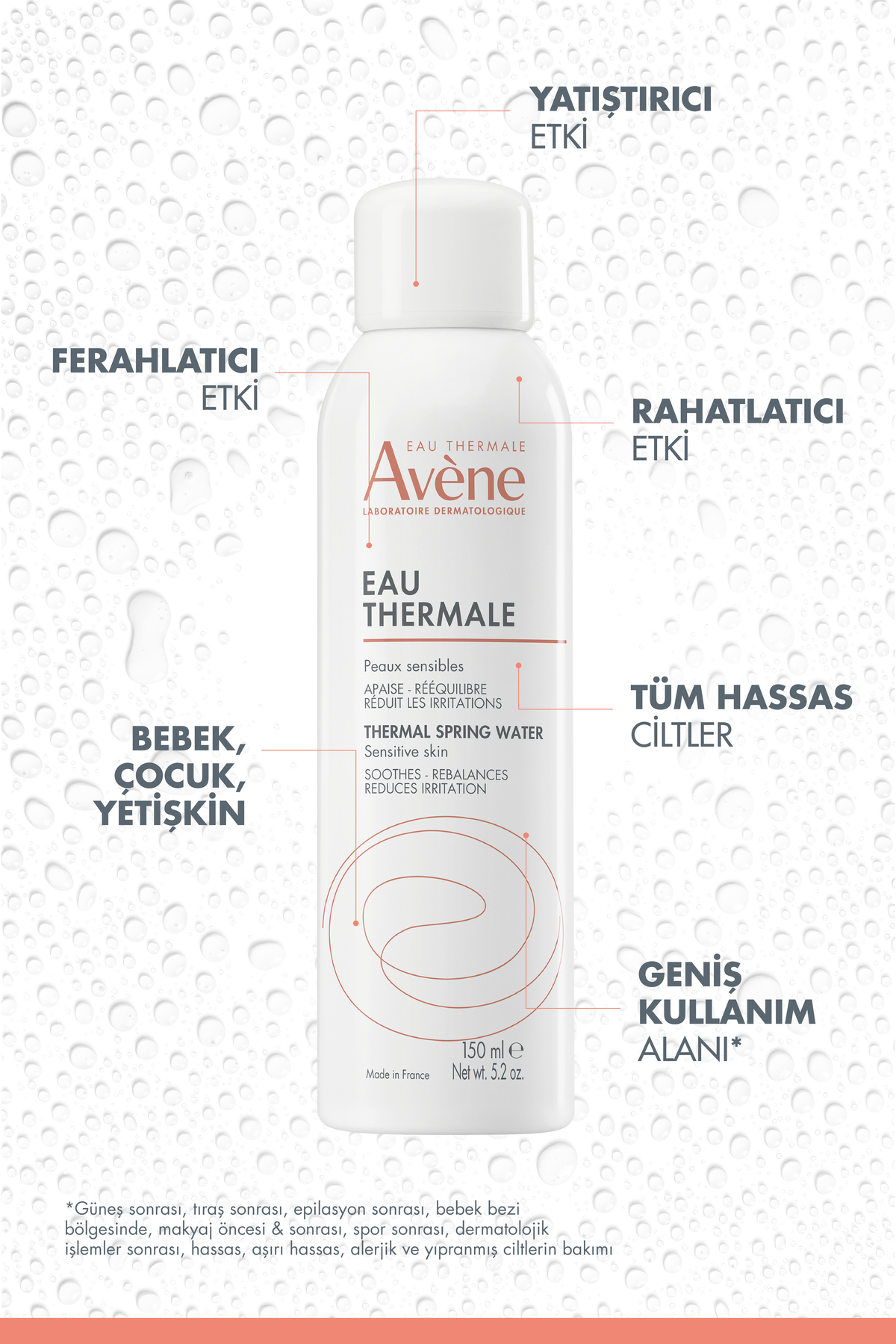 AVENE EAU THERMALE WATER TERMAL SU 150ML-