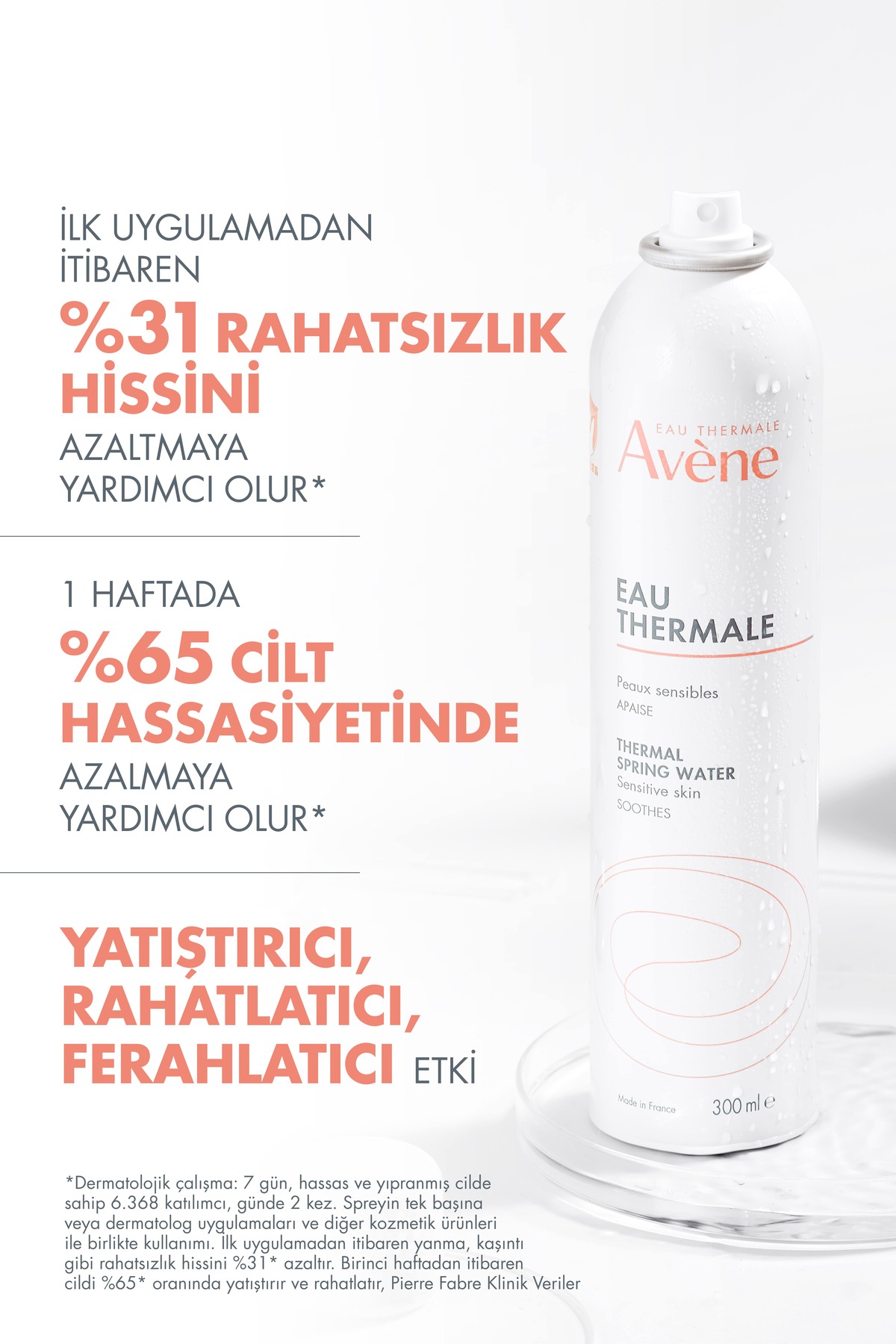 AVENE EAU THERMALE TERMAL SU 300 ML-