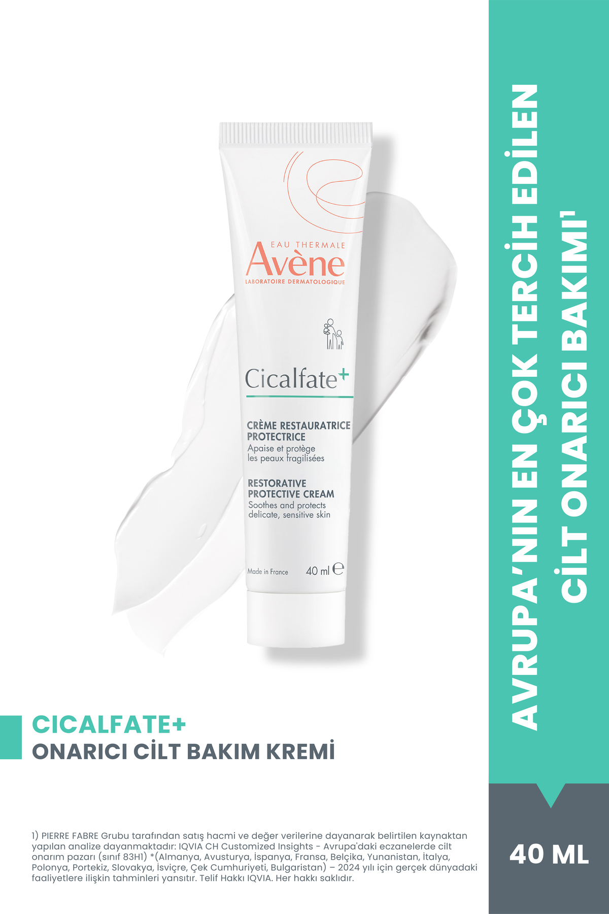 Avene Cicalfate+ Restorative Protective Cream 40ml-