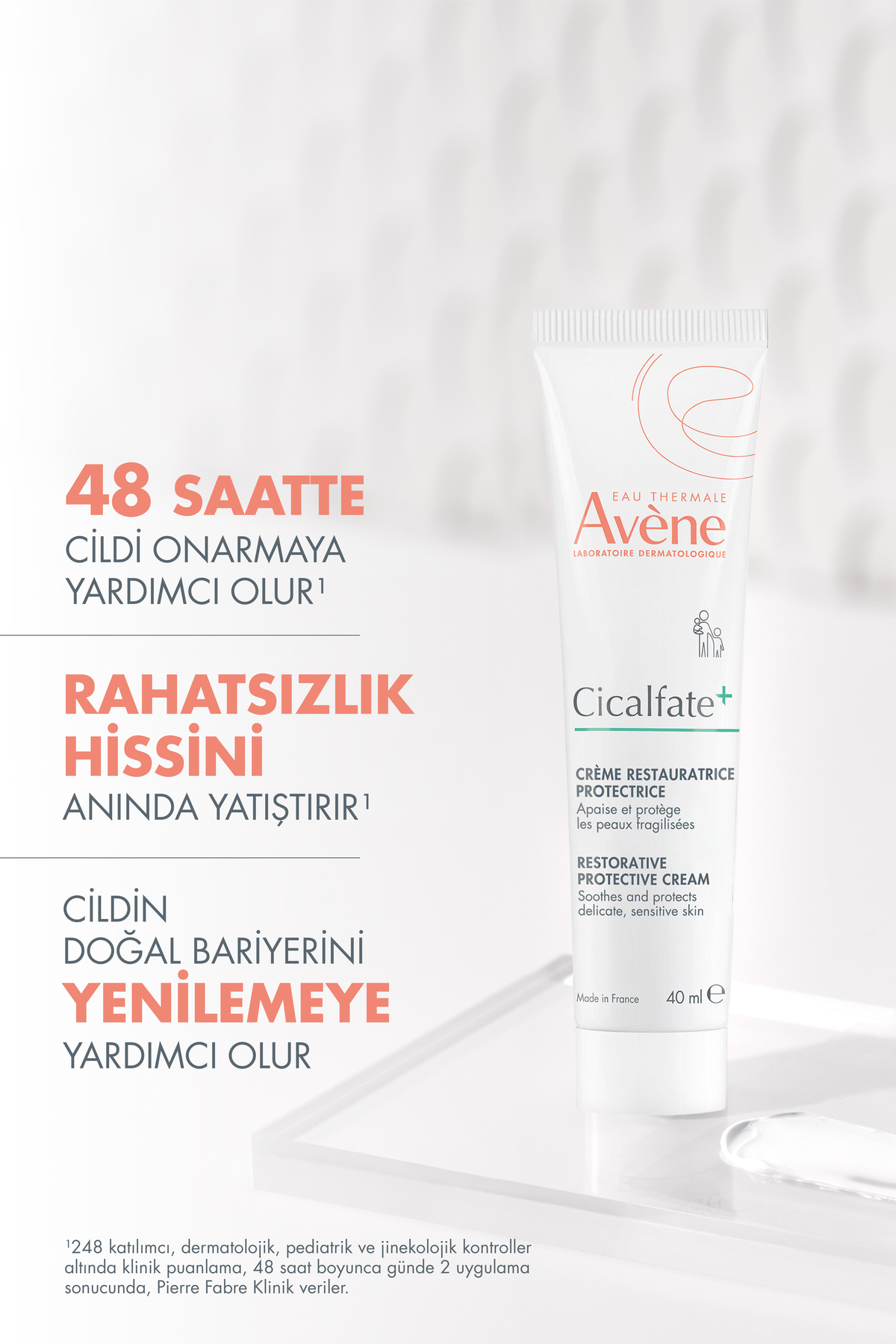 Avene Cicalfate+ Restorative Protective Cream 40ml-