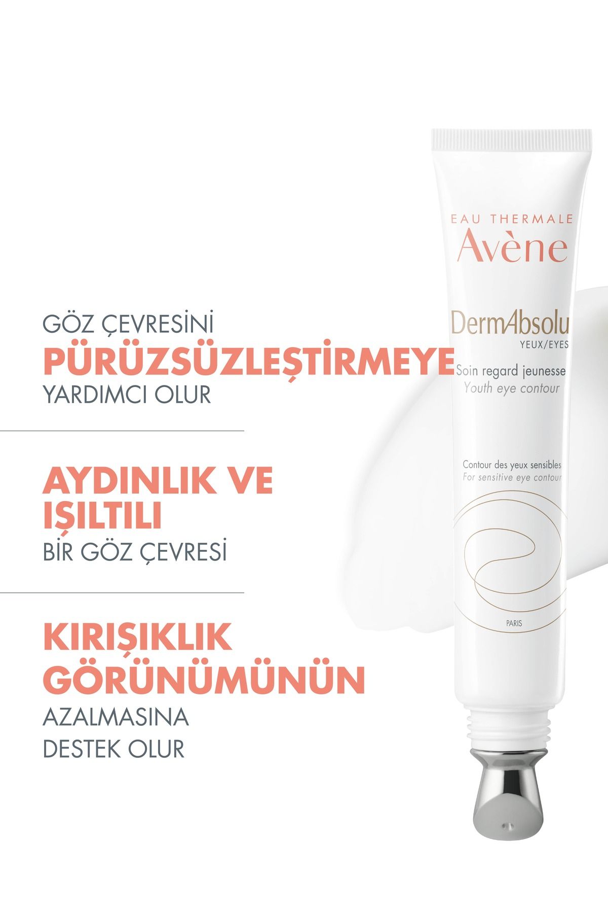 AVENE DERMABSOLU YOUTH GÖZ KREMİ 15 ML-