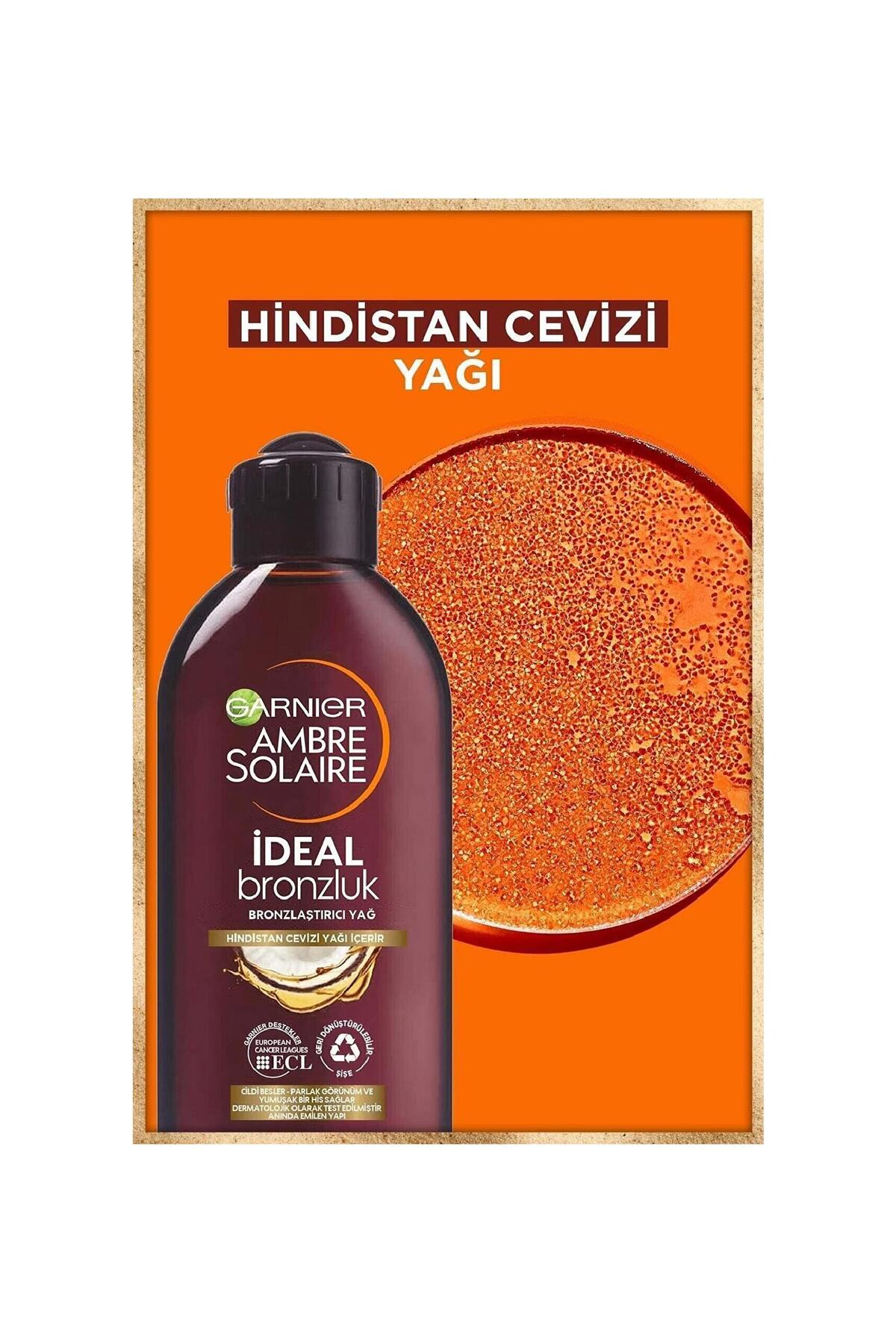 GARNİER AMBRE SOLAİRE YOĞN BRONZLŞTIRC YAĞ GKF 200-