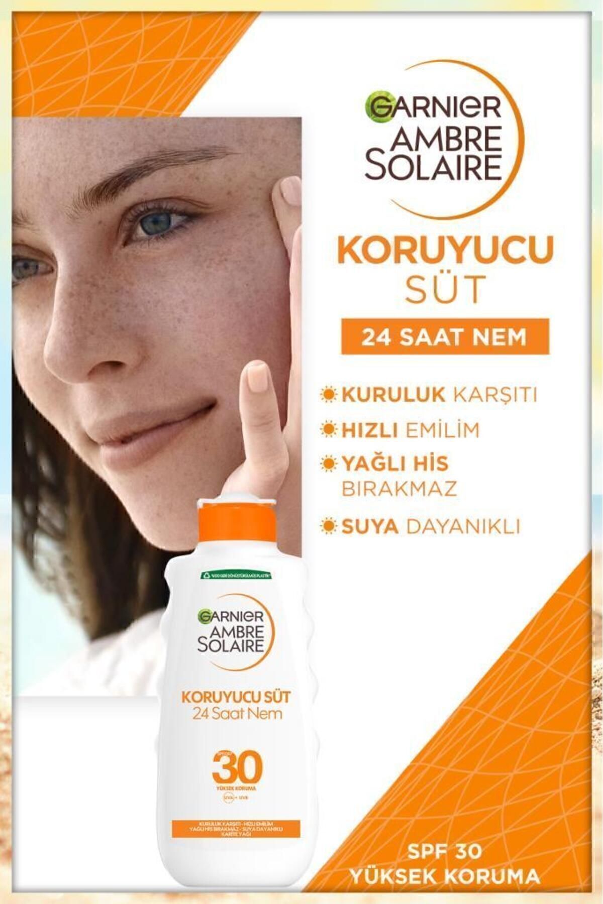 GARNİER AMBRE SOLAİRE KORUYUCU SÜT GKF30 200 ML-