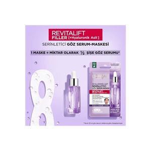 LOREAL  PARİS REVİTALİFT FİLLER SERİNLETİCİ GÖZ SERUM MASKE-