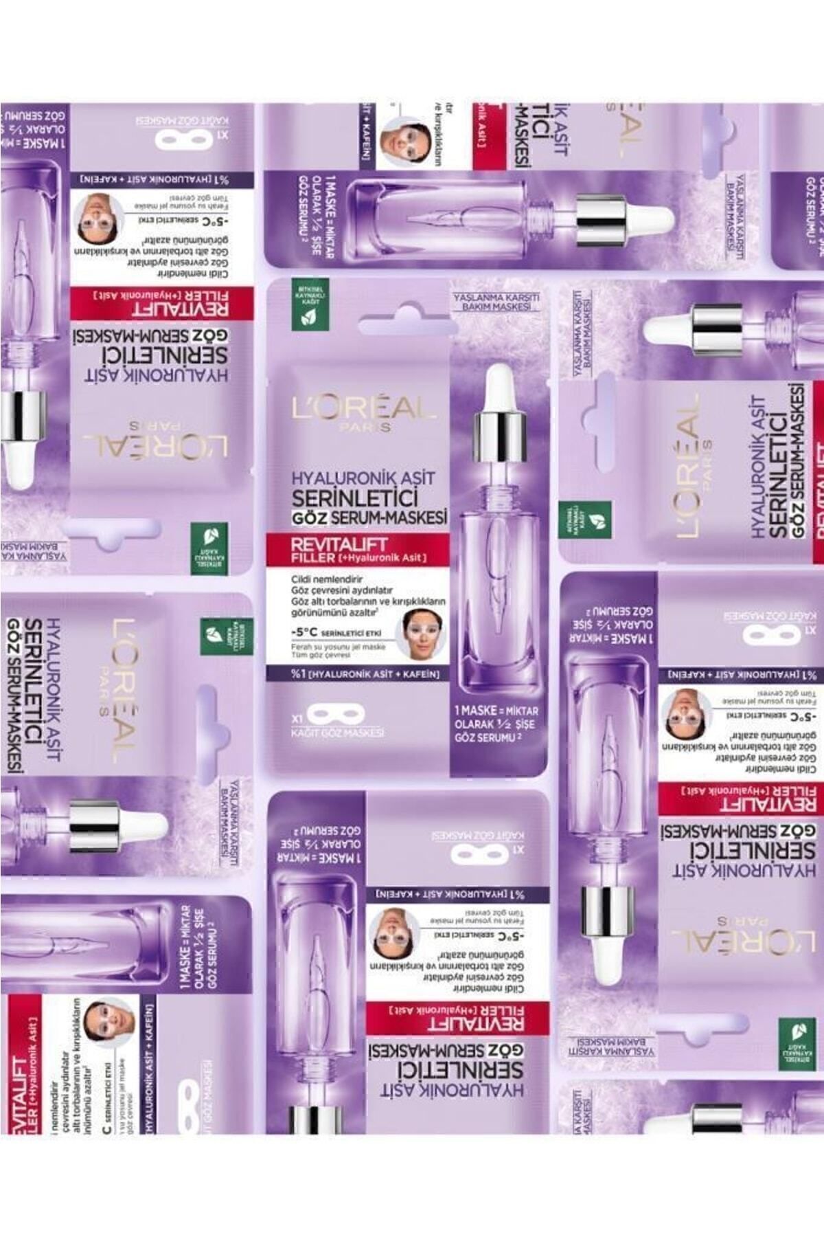 LOREAL  PARİS REVİTALİFT FİLLER SERİNLETİCİ GÖZ SERUM MASKE-