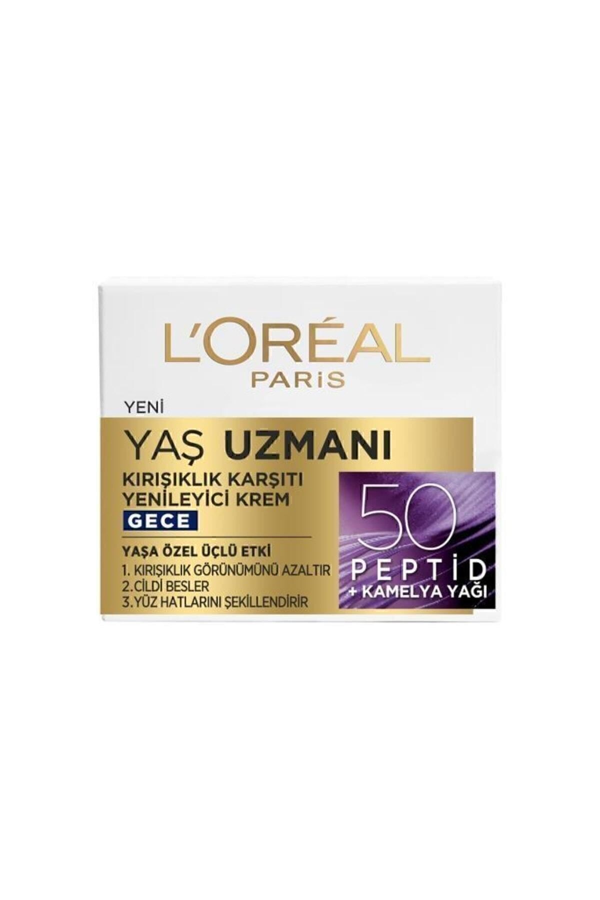 LOREAL PARİS YENİLEYİCİ GECE KREMİ 50ML-