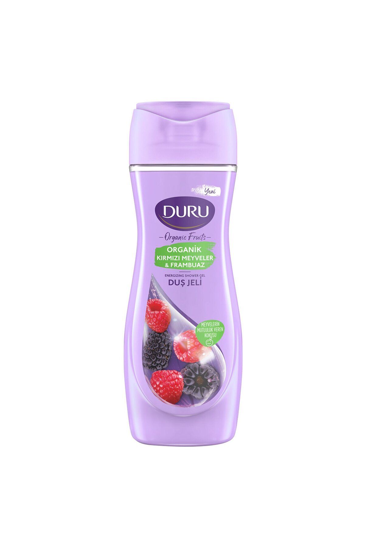 DURU ORGANİK KIRMIZI MEYVE&FRAMBUAZ DUŞ JELİ 450ML-