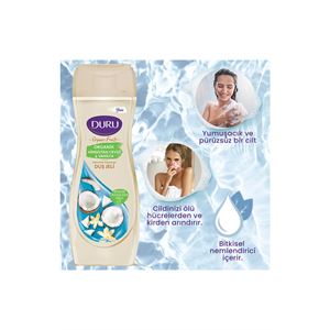 DURU ORGANK HİNDİSTAN CEVİZ&VANİLYA DUŞ JELİ 450ML-