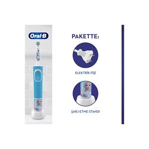 Oral-B D100 Çocuk Şarj Edilebilir Diş Fırçası Froz-