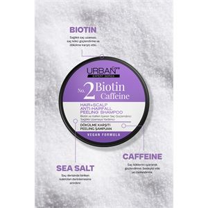 URBAN CARE EXPERT BİOTİN VE KAFEİN PEELİNG ŞAMPUAN 200ML-