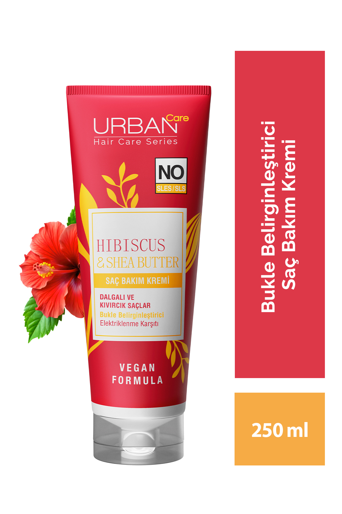 URBAN CARE HİBİSCUS&SHEA BUTTER SAÇ KREMİ 250ML-