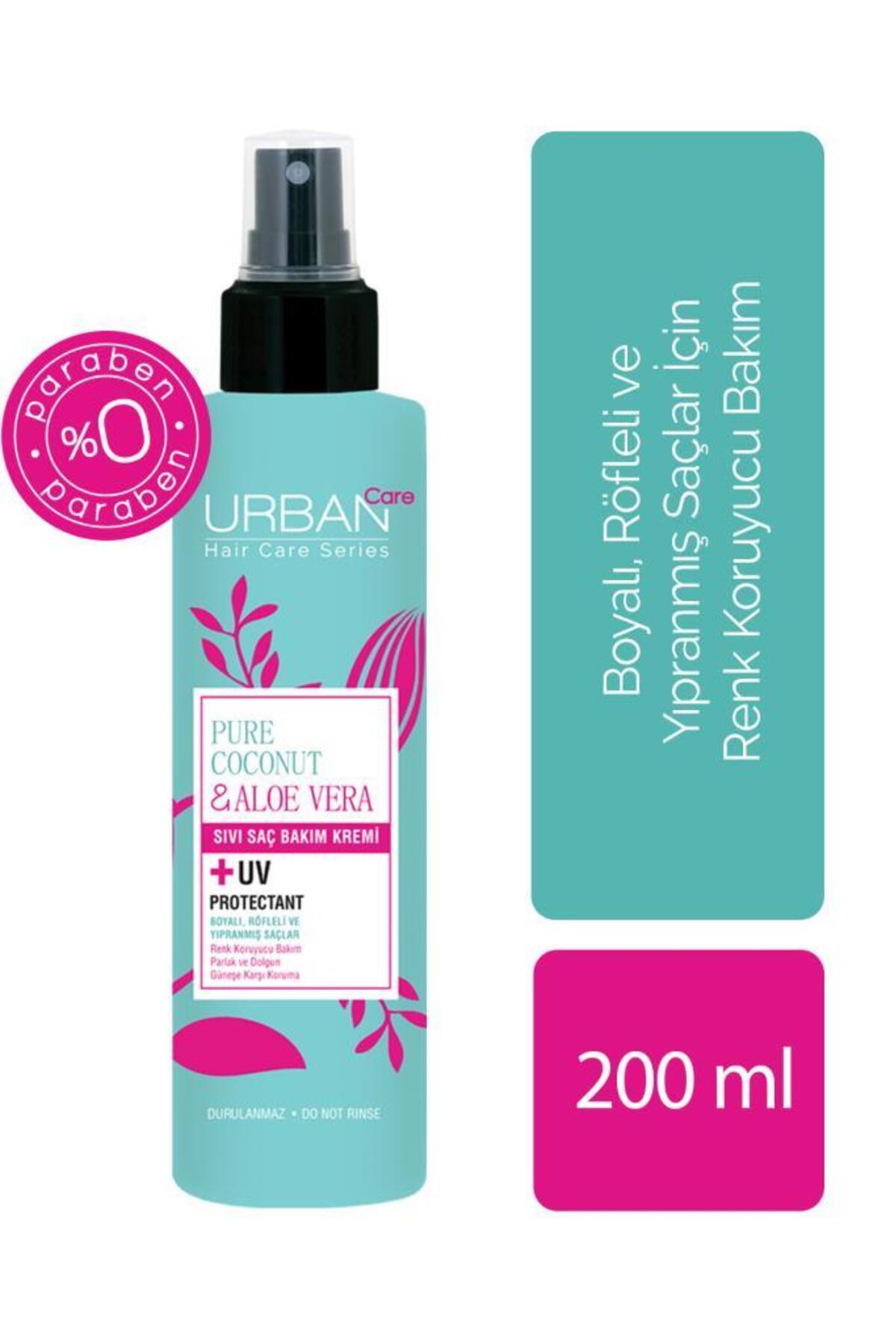 URBAN CARE PURE COCONUT&ALOE VERA SIVI SAÇ BAKIM 200ML-