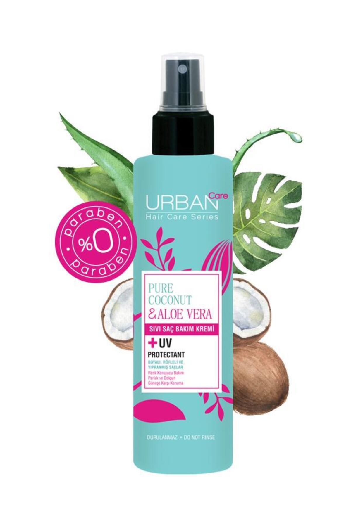 URBAN CARE PURE COCONUT&ALOE VERA SIVI SAÇ BAKIM 200ML-
