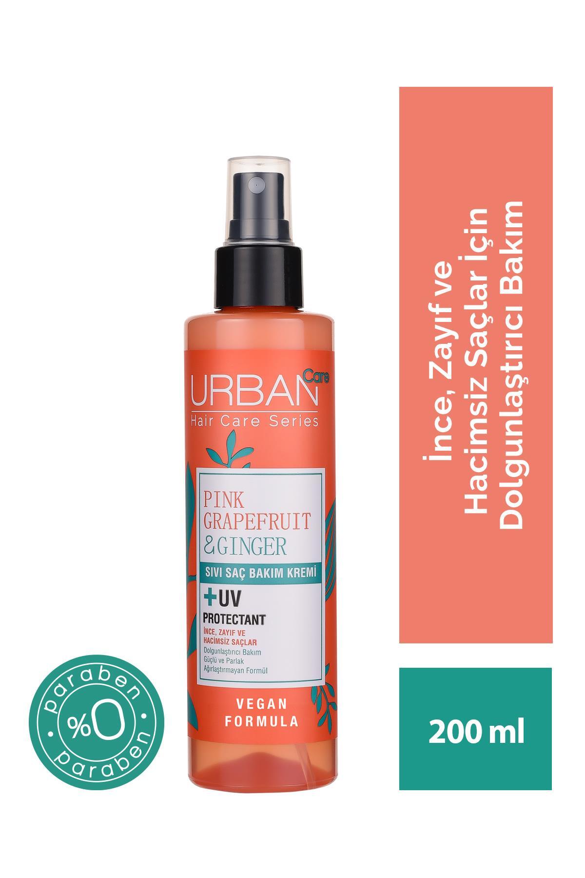 URBAN CARE PİNK GRAPEFRUİT&GİNGER SIVI SAÇ KREMİ 200ML-