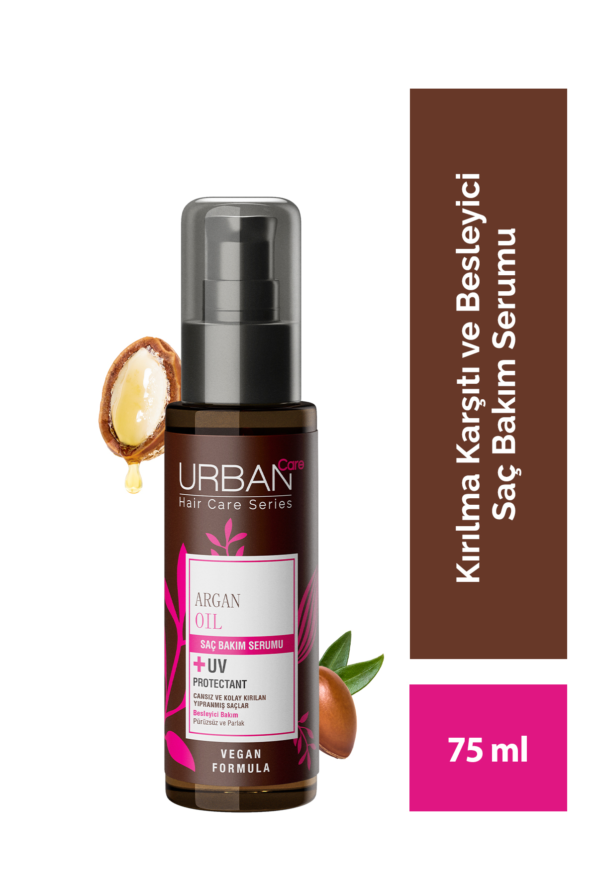URBAN CARE ARGAN YAĞI SAÇ BAKIM SERUMU 75ML-