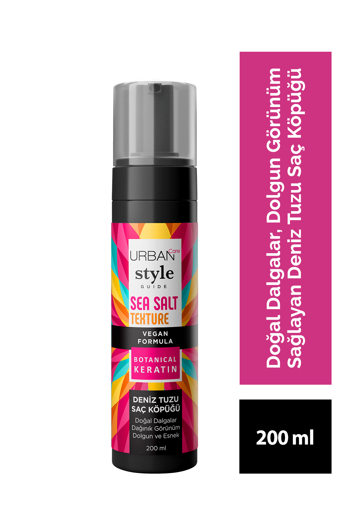 URBAN CARE STYLE GUİDE DENİZ TUZU SAÇ KÖPÜĞÜ  200ML-