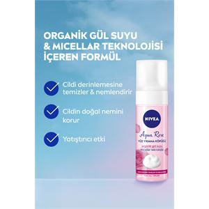 NİVEA YÜZ YIKAMA KÖPÜĞÜ TÜM CİLTLER AQUA RO 150 ML-
