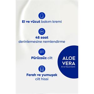 NIVEA YOĞUN BAKIM NEMLENDİRİCİ EL&VÜCUT 400ML-