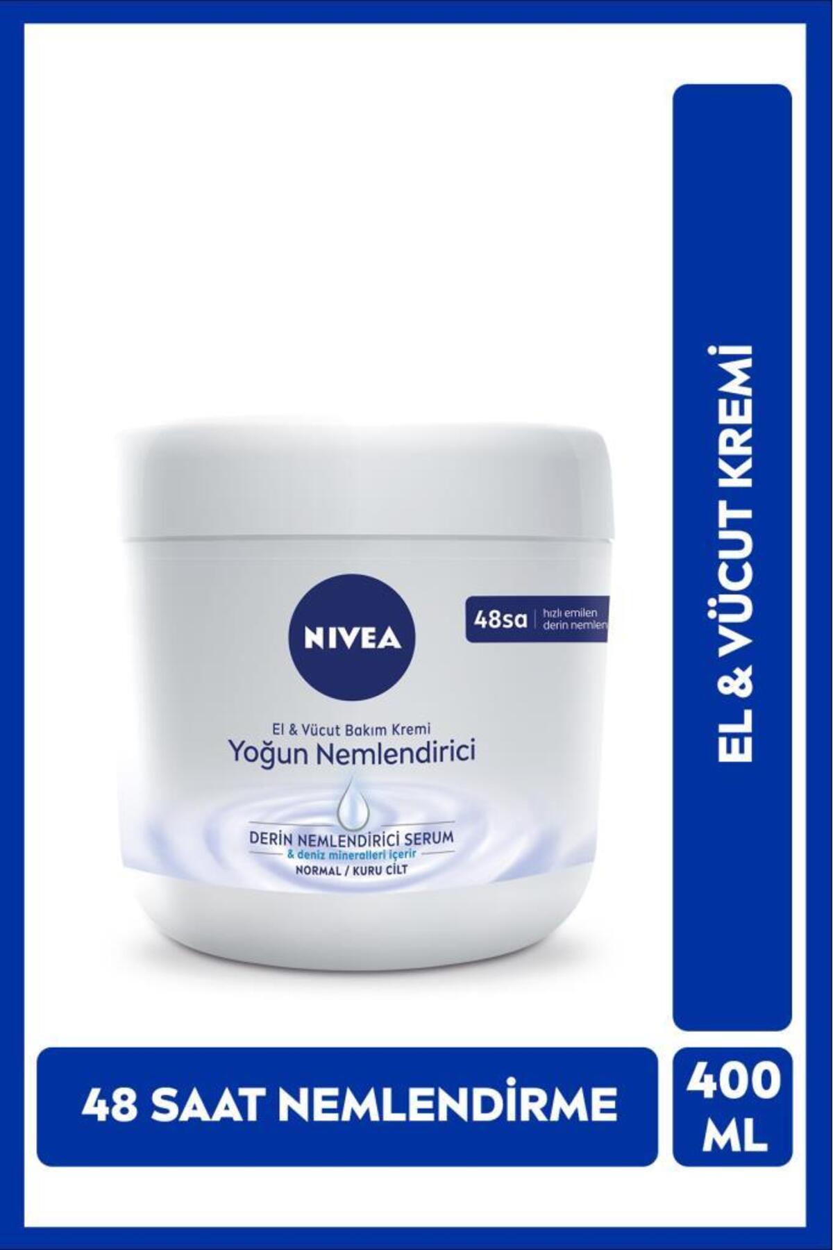 NIVEA YOĞUN BAKIM NEMLENDİRİCİ EL&VÜCUT 400ML-