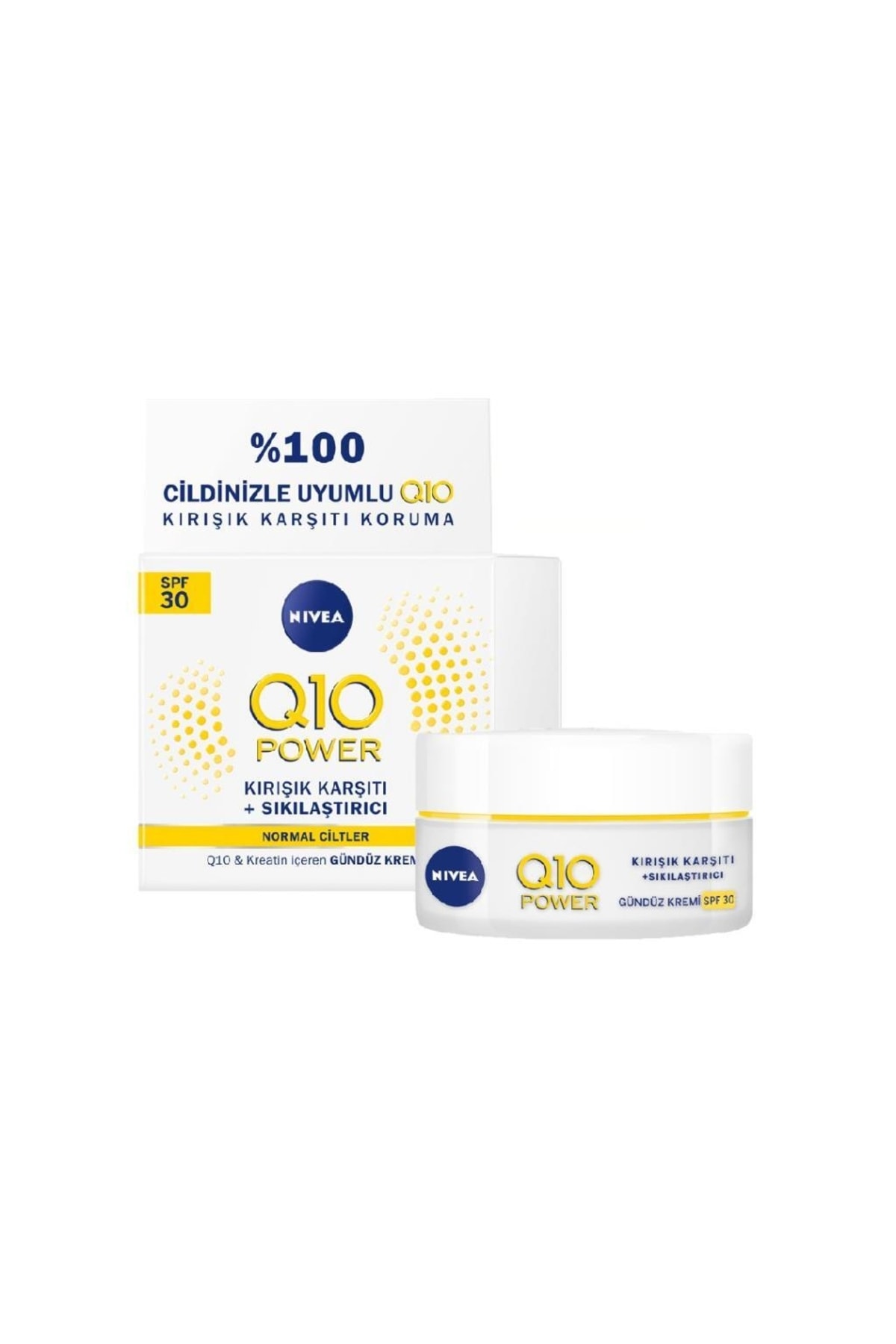 NİVEA Q10 POWER  GÜNDÜZ KREM SPF30  50 ML-