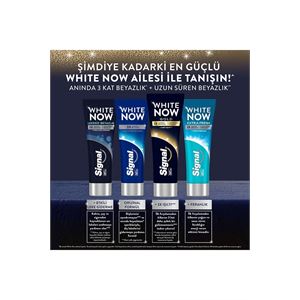 SİGNAL DİŞ MACUNU WHİTE NOW GOLD ANINDA 3 KAT BEYA-
