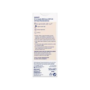 NIVEA BB KREM 24 SAAT NEMLENDİRME 50ML-