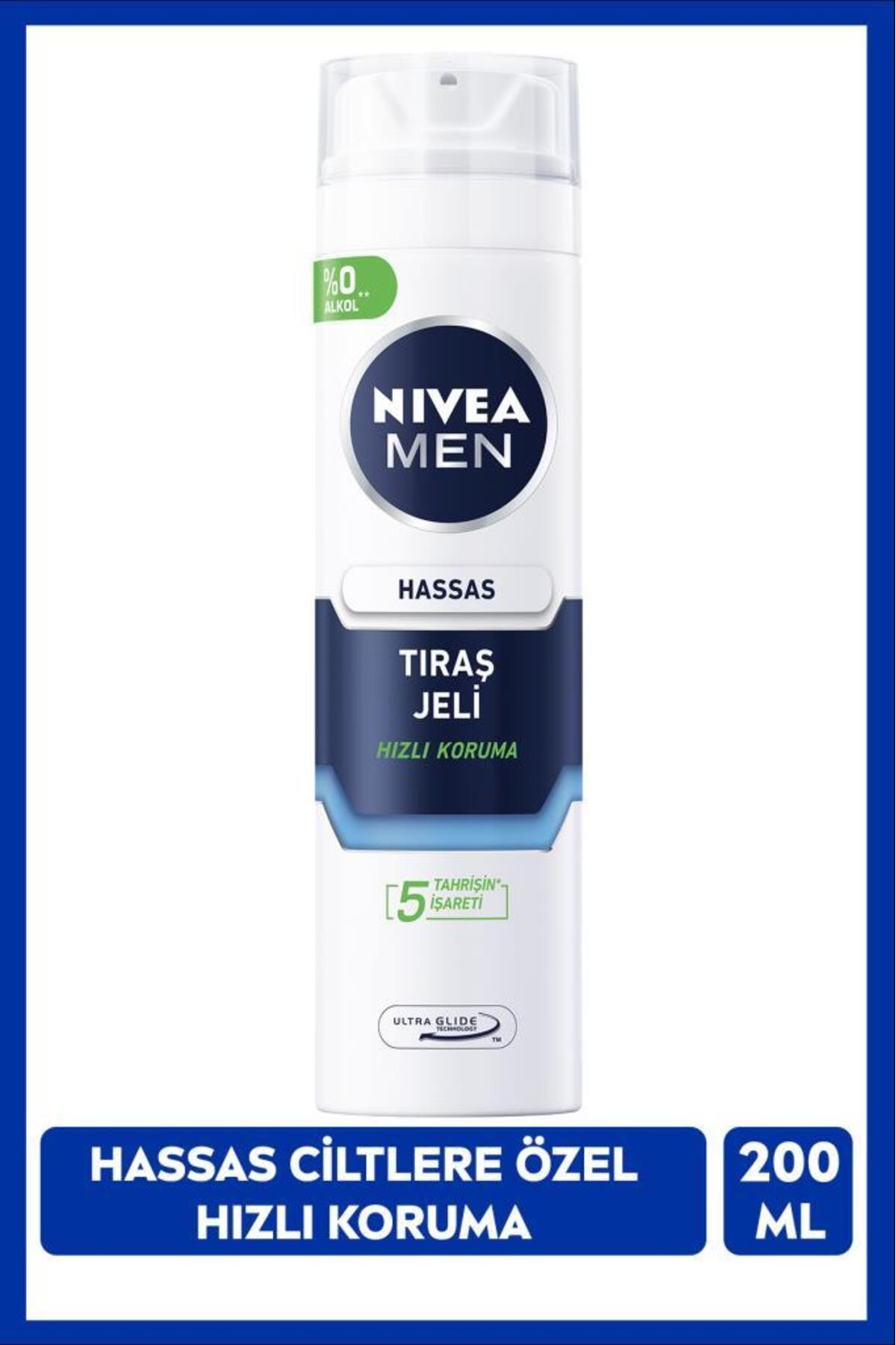 NIVEA MEN HASSAS TIRAŞ JELİ 200ML-
