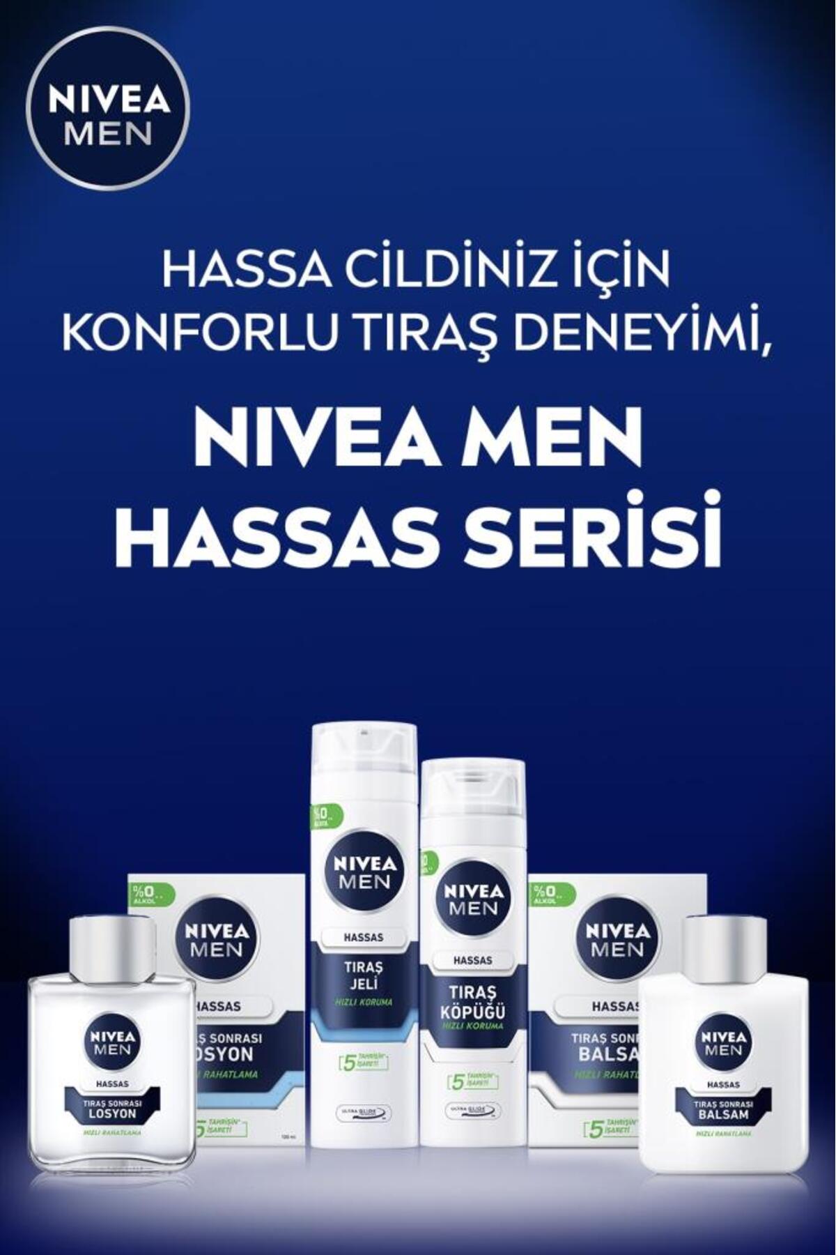 NIVEA MEN HASSAS TIRAŞ JELİ 200ML-