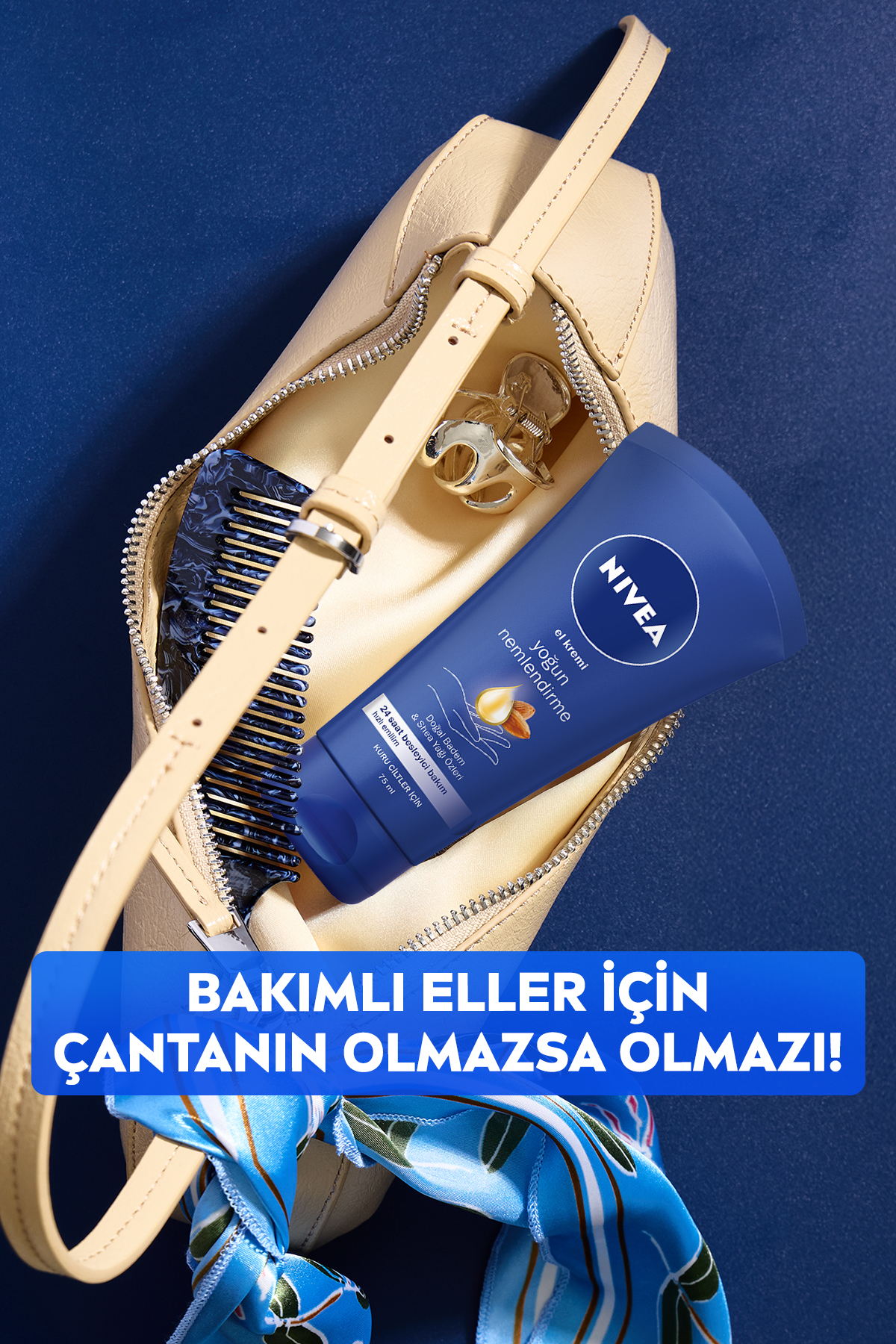 NIVEA YOĞUN NEMLENDİRME EL KREMİ 75ML-