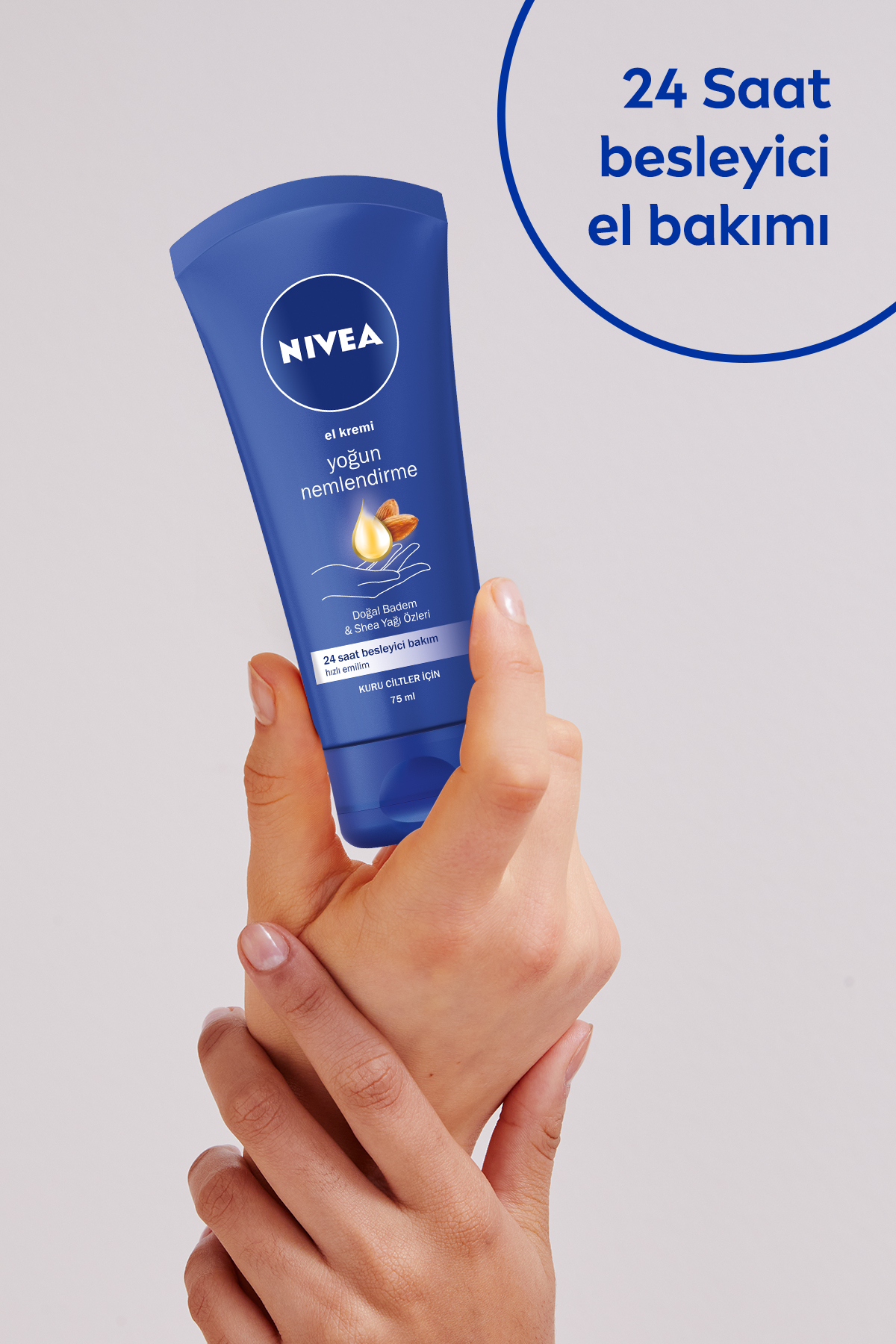NIVEA YOĞUN NEMLENDİRME EL KREMİ 75ML-