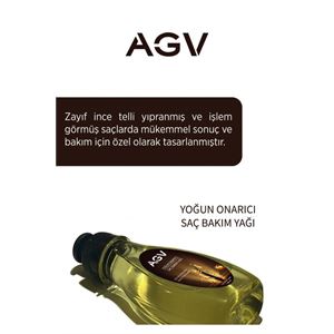 AGiVA YOĞUN ONARICI SAÇ BAKIM YAĞI 120ml-