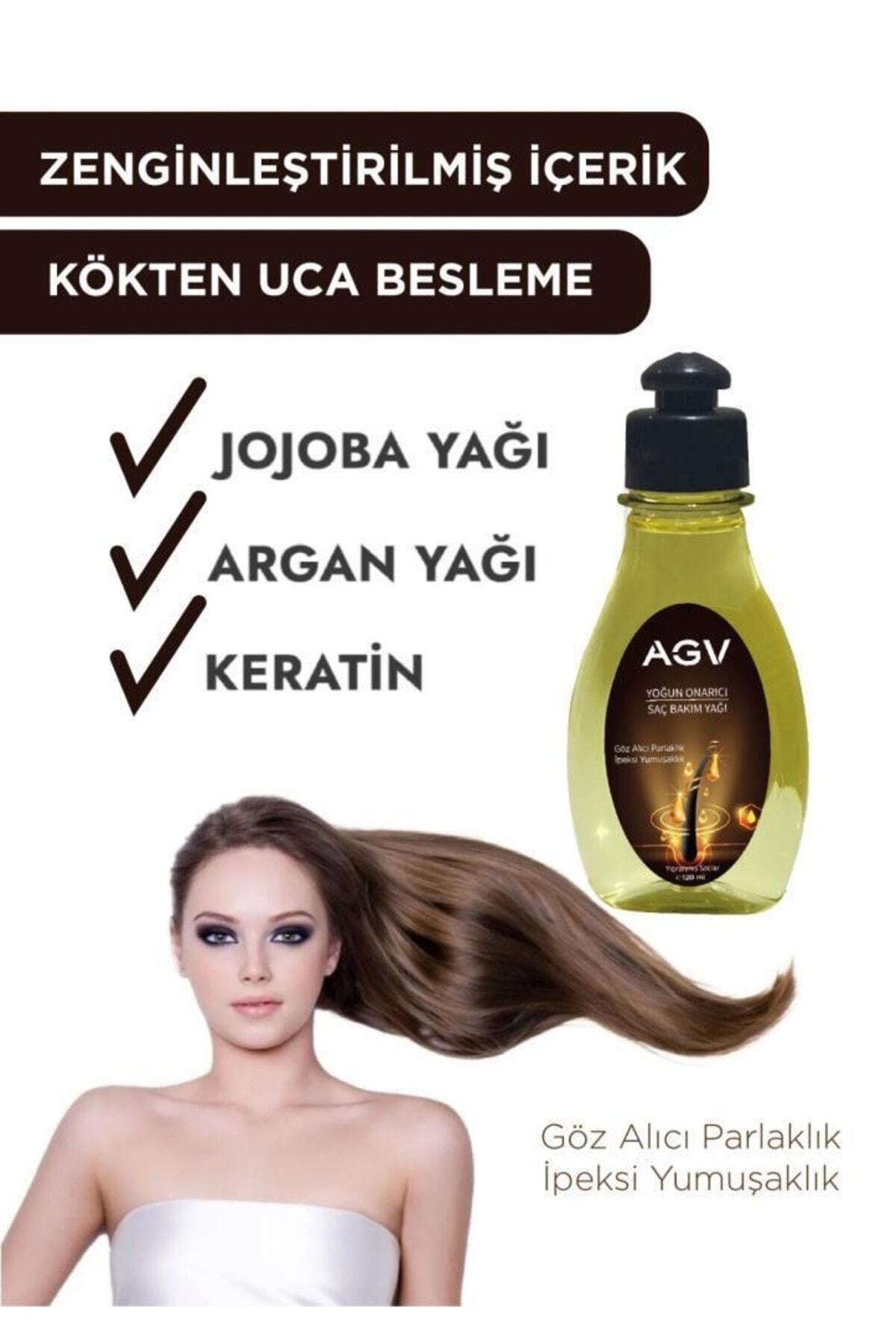 AGiVA YOĞUN ONARICI SAÇ BAKIM YAĞI 120ml-