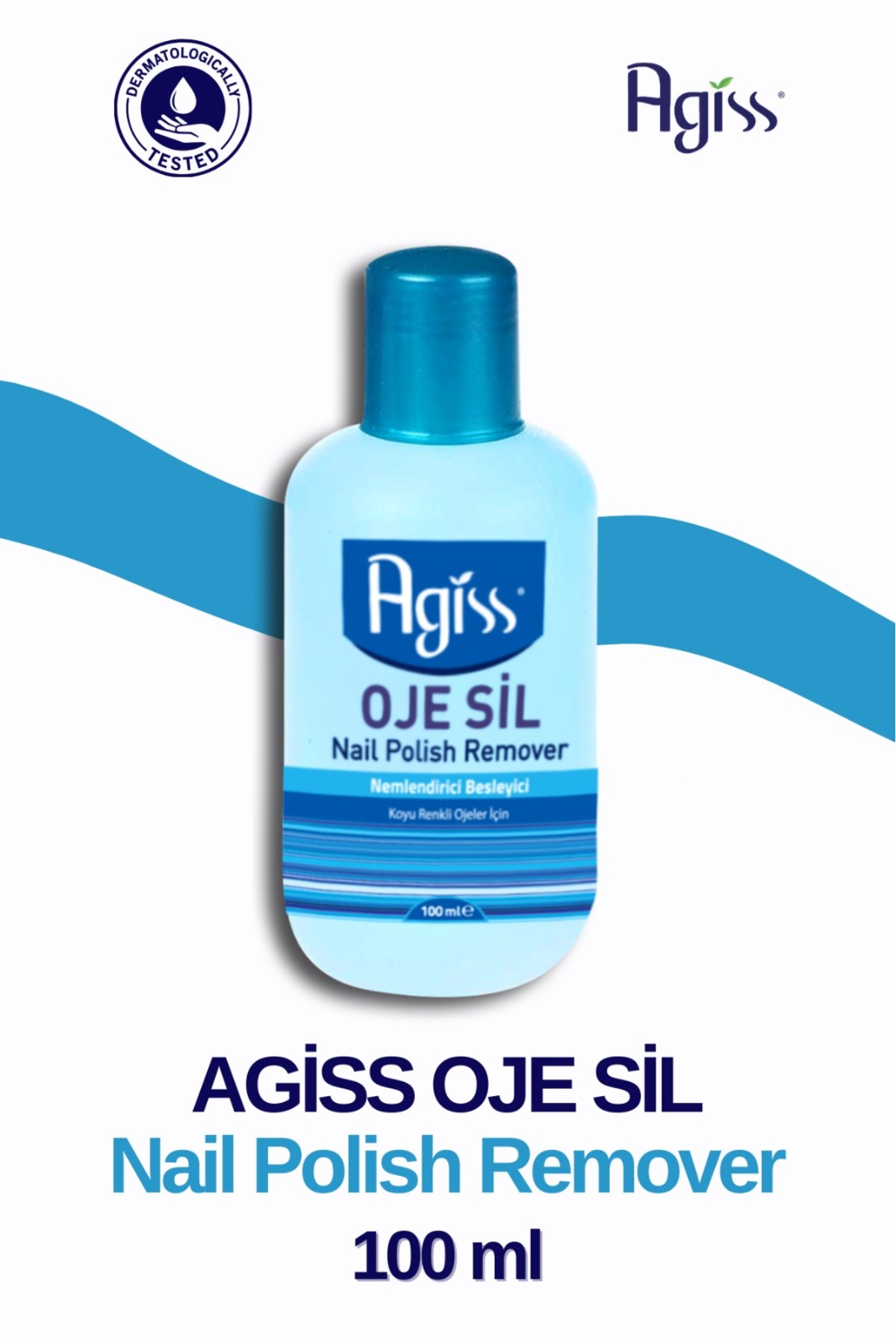 AGISS BESLEYİCİ  ASETON 100 ML-