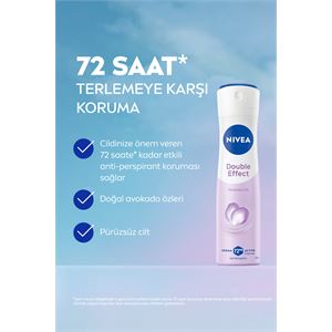 NIVEA DOUBLE EFFECT DEO 150ML-