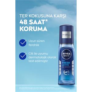 NIVEA FRESH ACTIVE SPREY 75 ML-