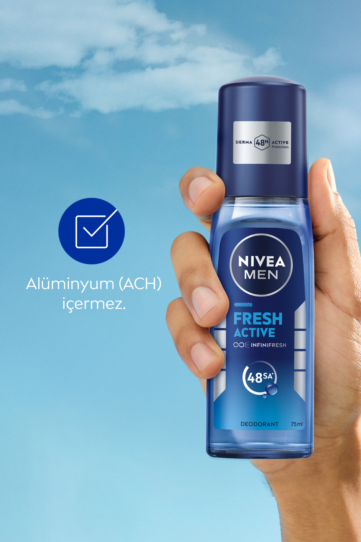 NIVEA FRESH ACTIVE SPREY 75 ML-