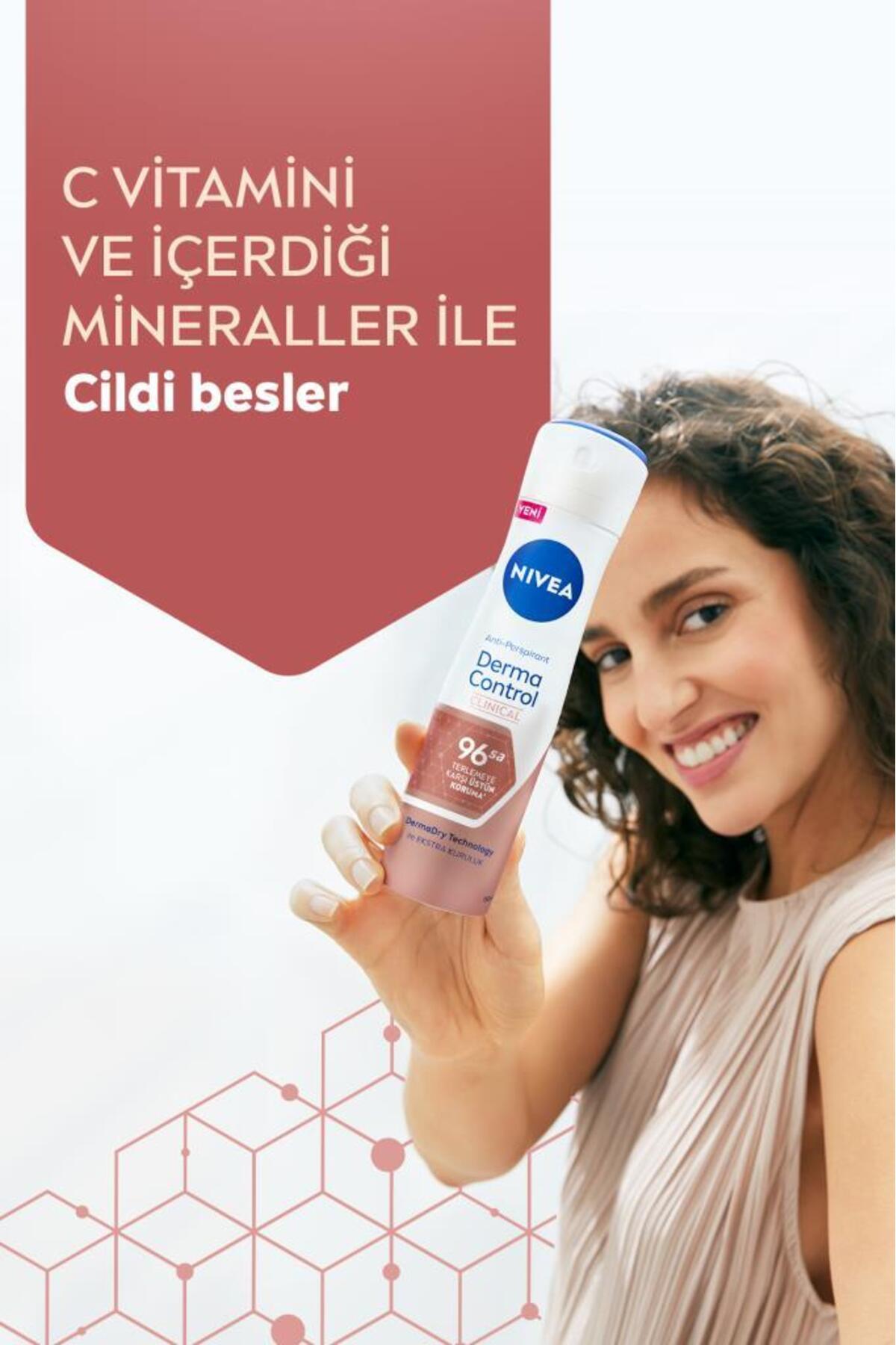 NIVEA DERMA CONTROL CLINICAL DEODORANT 150ML-
