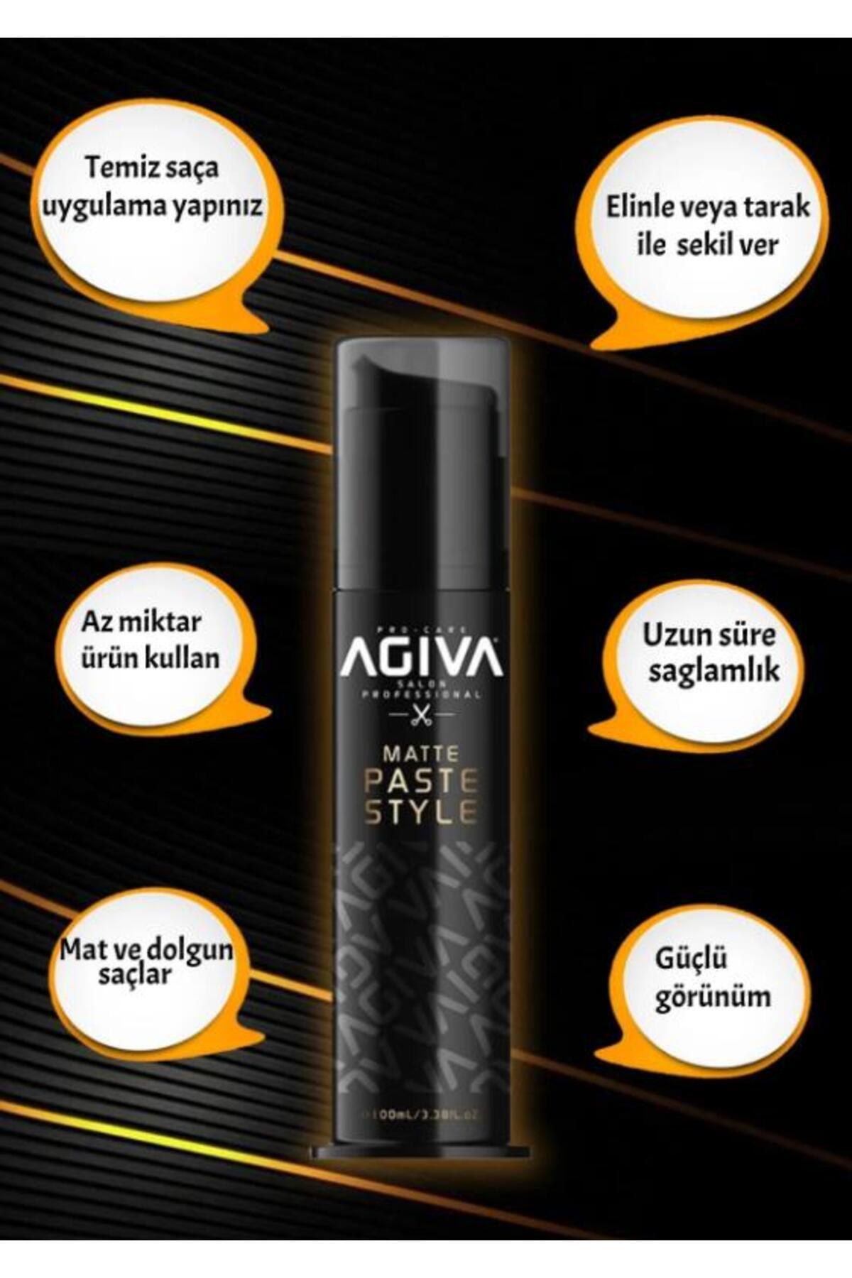 AGİVA PROFESSİONEL SAÇ ŞEKİLLENDİRİCİ MAT WAX-