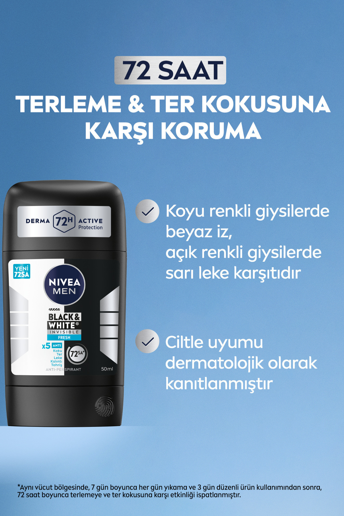 NIVEA BLACK&WHITE INVISIBLE ROLL-ON 50ML-