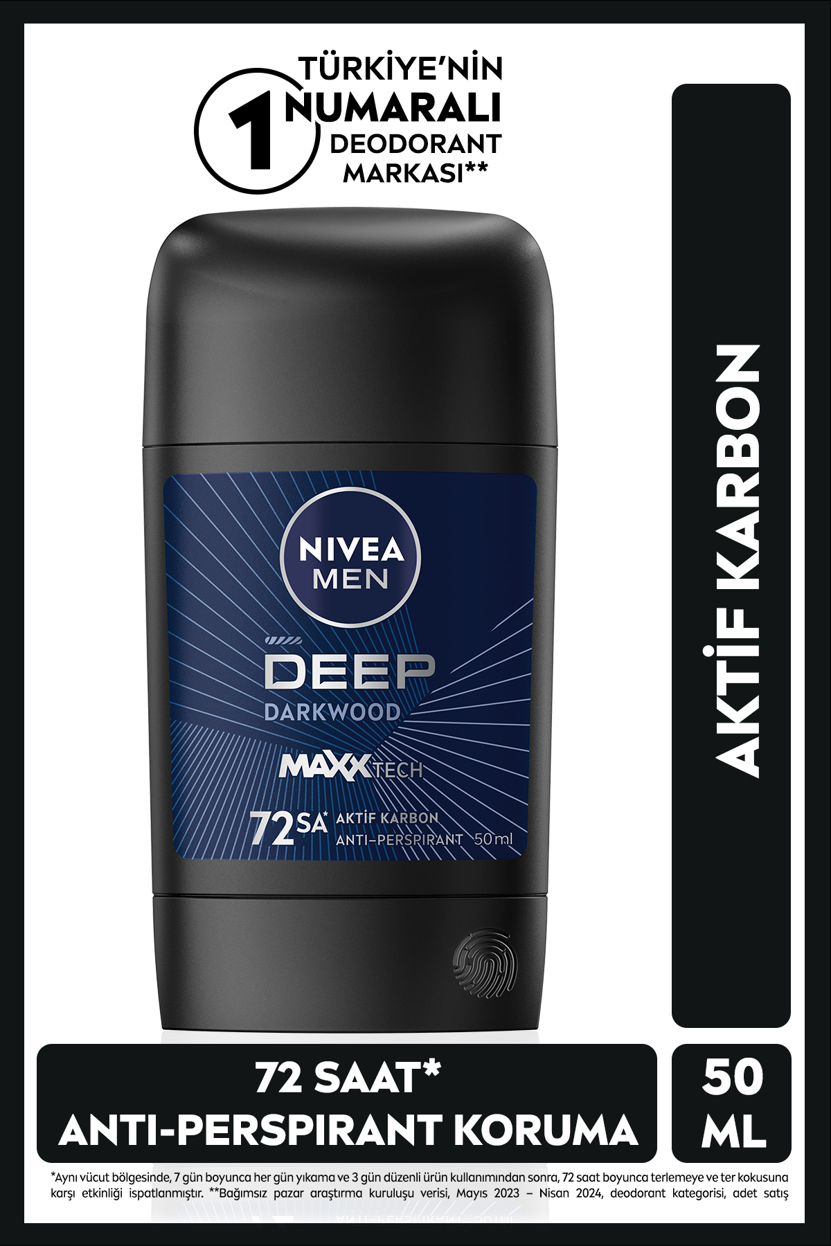 NIVEA MEN DEEP DIMENSION  ROLL-ON 50ML-