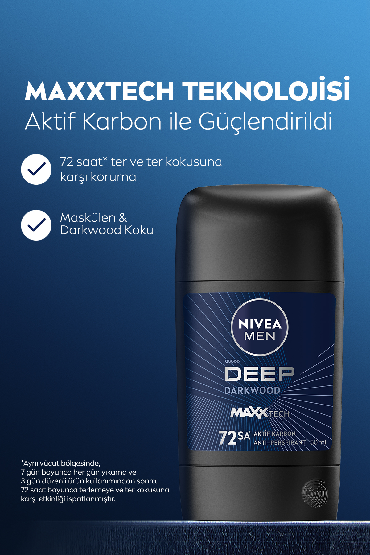NIVEA MEN DEEP DIMENSION  ROLL-ON 50ML-