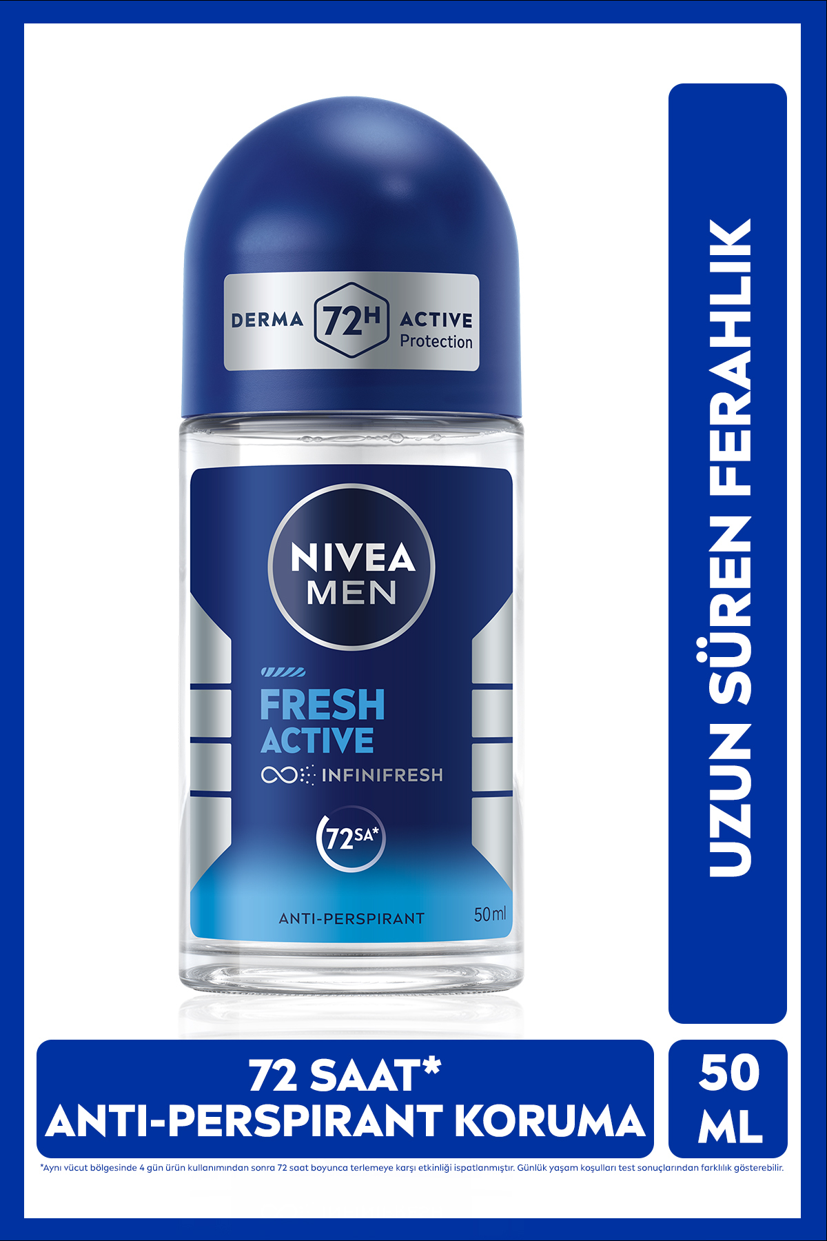 NIVEA MEN FRESH ACTIVE  ROLL-ON 50ML-