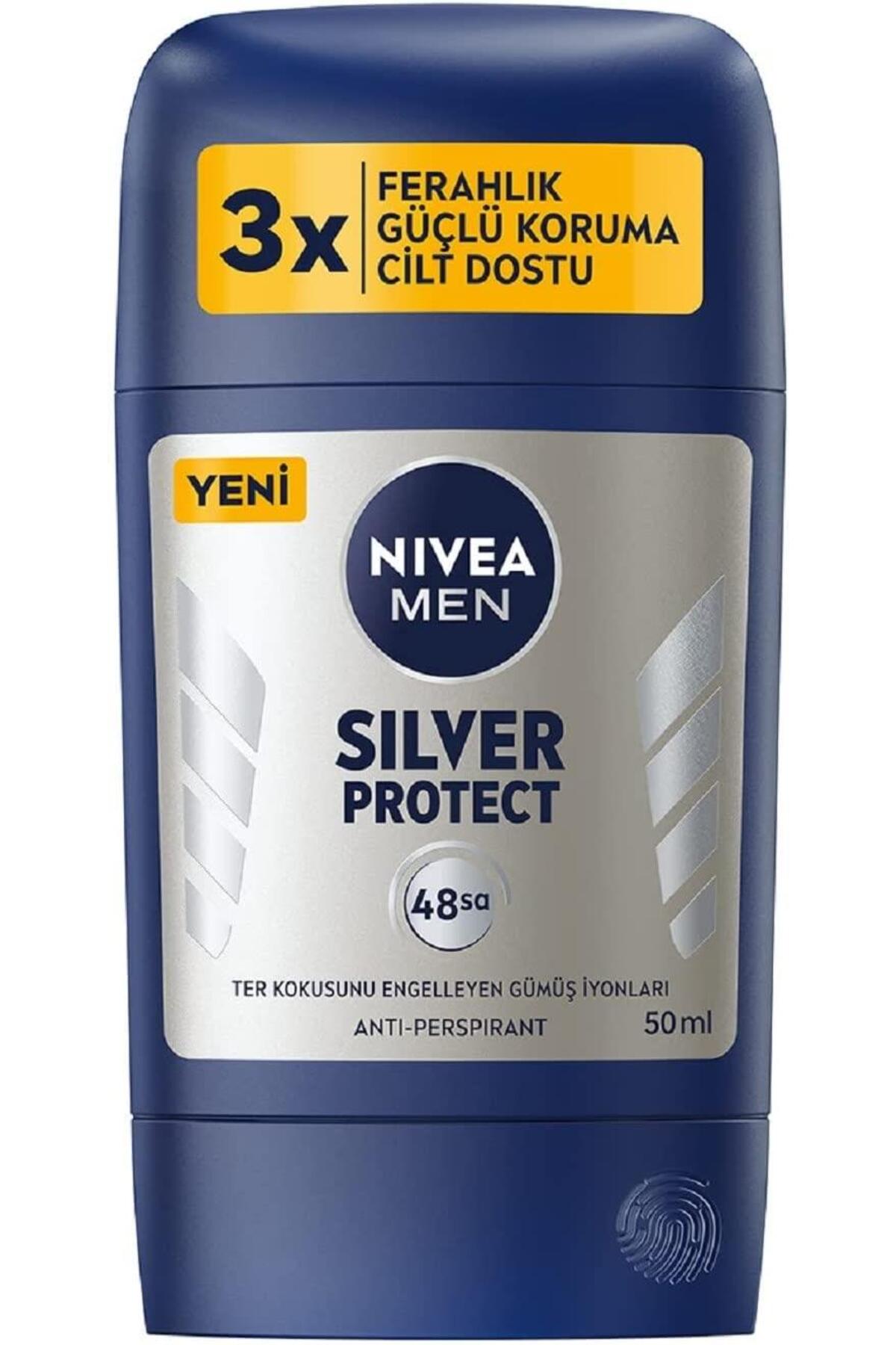 NIVEA MEN SILVER PROTECT  ROLL-ON 50ML-